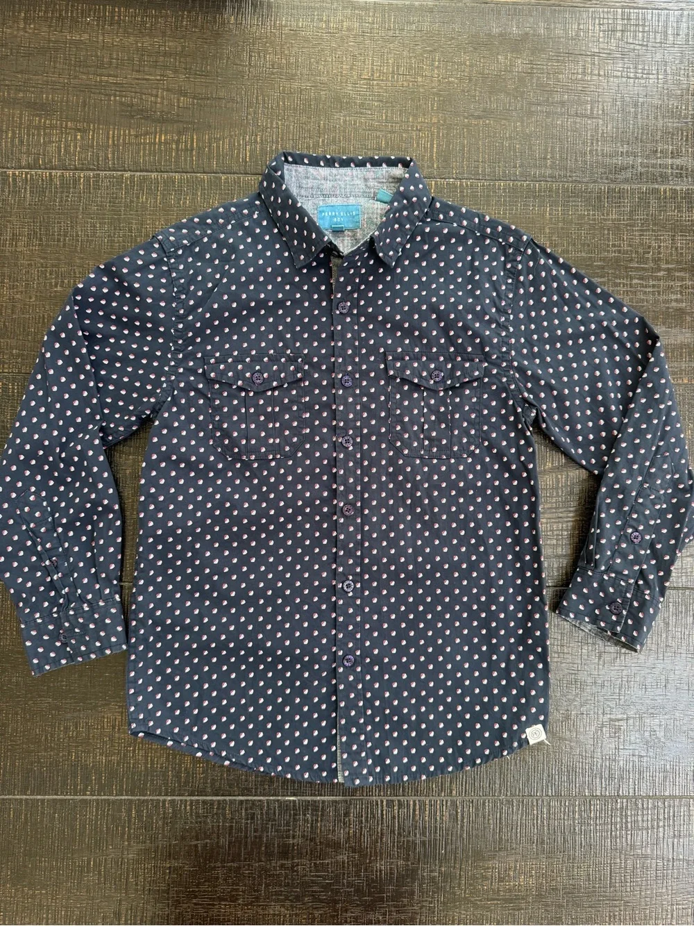 Boys Size 10 Perry Ellis Button-Up Shirt & DKNY Pants Outfit